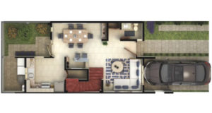 planta baja modelo fresno paseos del bosque 2 residencial