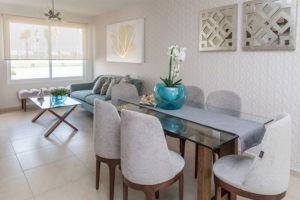 sala comedor casa modelo encino paseos del bosque 2 residencial